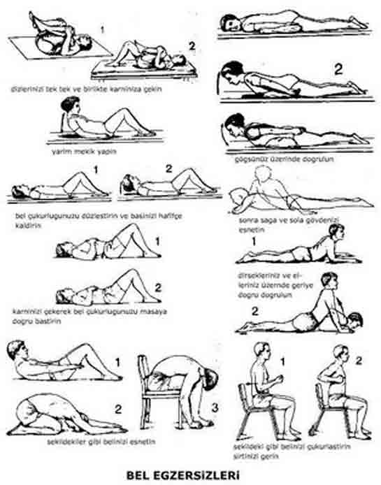 Bel Ağrısı İçin Egzersizler